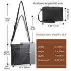 Real Leather Purse for Women Crossbody Bag Travel Shoulder Handbag Vintage Tassel Zipper