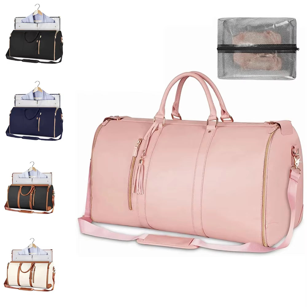 Multi Function Organizer Foldable Travel Women'S Bag Outdoor Fitness Bag Coach Bag Large Capacity Duffle Handbag