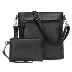 Real Leather Purse for Women Crossbody Bag Travel Shoulder Handbag Vintage Tassel Zipper