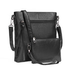 Real Leather Purse for Women Crossbody Bag Travel Shoulder Handbag Vintage Tassel Zipper