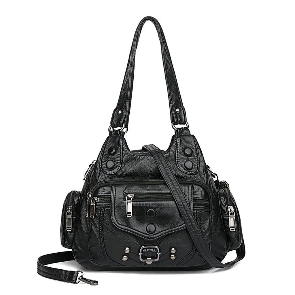 Hobo Bags for Women Vegan Leather Shoulder Purses and Handbags Ladies Tote Bags Purse with Crossbody Strap